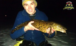 Lake på 3,58 kilo, tagen på pimpel